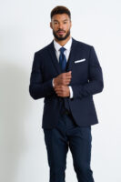 Navy Blue Suit Jacket