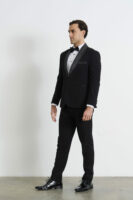 Black Velvet Tuxedo Jacket