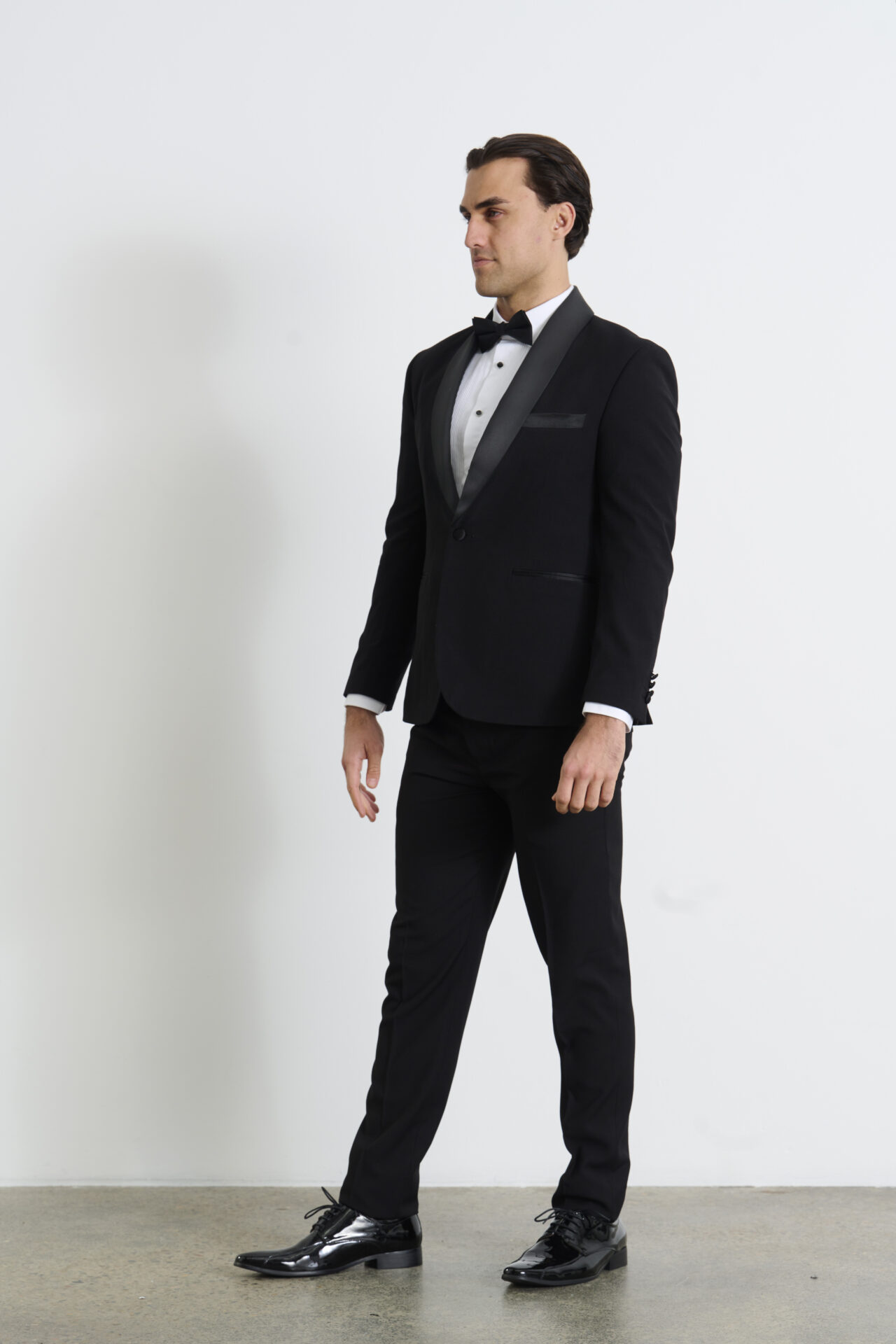 Black Velvet Tuxedo Jacket
