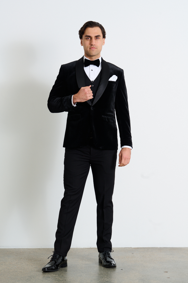 Black Velvet Tuxedo