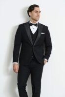 Black Peak Tuxedo Jacket