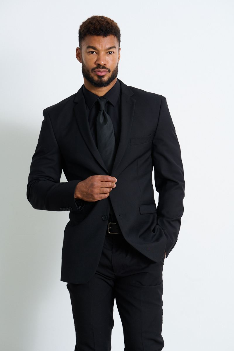 All Black Suit