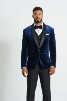 Blue Velvet Tuxedo