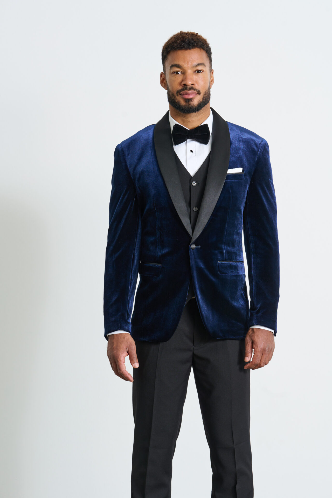 Blue Velvet Tuxedo