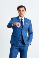 Royal Blue Suit Jacket