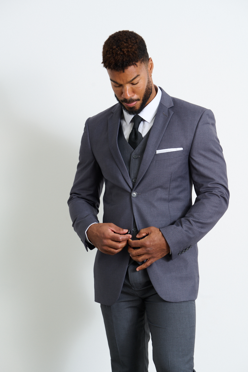 Charcoal Suit Jacket