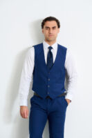 French Blue Vest
