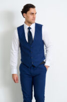 French Blue Vest