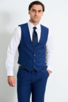 French Blue Vest