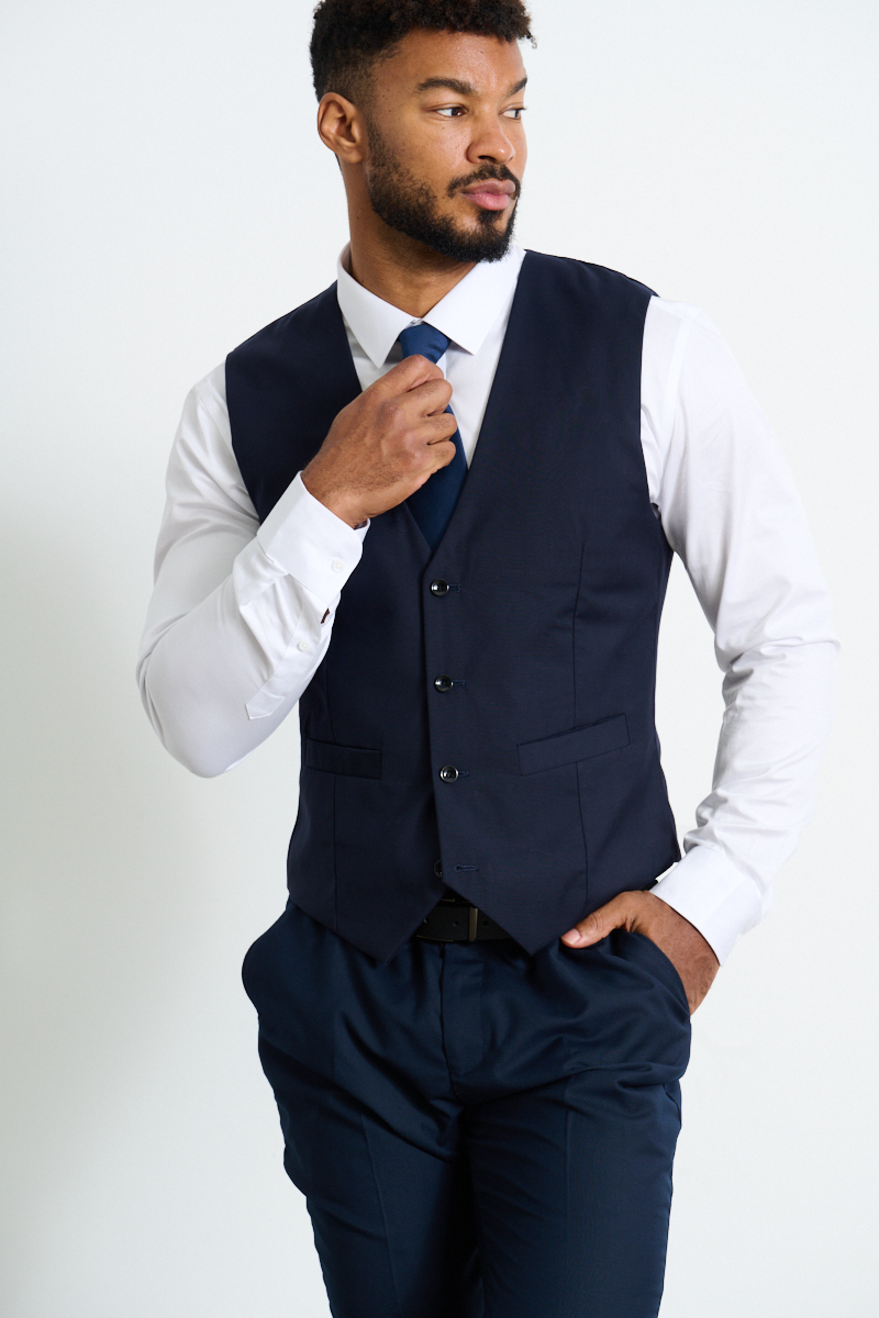 Navy Vest