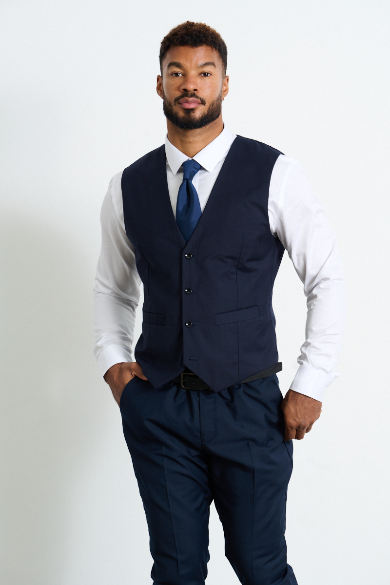 Navy Vest