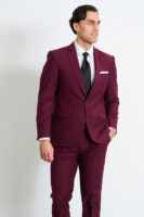 Maroon Suit Jacket