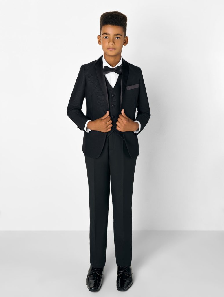 Kids Black Tuxedo