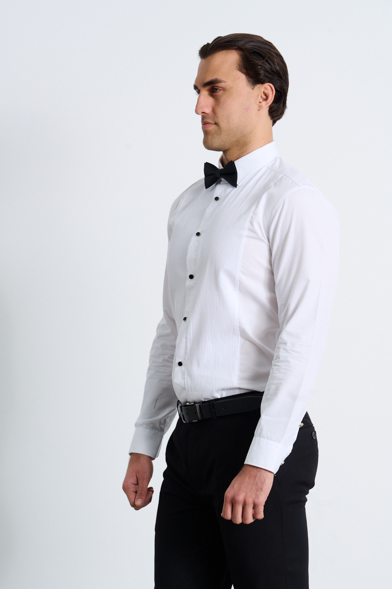 White Tuxedo Shirt
