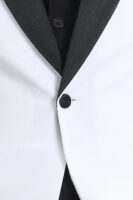 White Tuxedo with Black Lapels